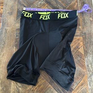Black Fox Padded Liner Shorts Size Small